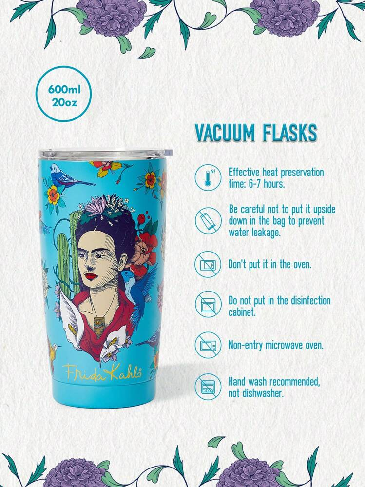 كوب حراري Frida Kahlo - بسعة 600 مل