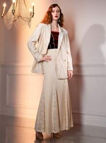 The Great Gatsby x MOTF BLAZER À DOUBLE BOUTONS PAILLETÉ
