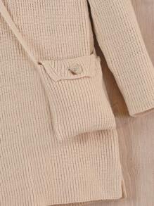 SHEIN Robe casual à col rond pour filles avec ceinture, convenant pour le printemps, l'été et l'automne, fraîche et mignonne, adaptée pour la maison, la sortie, la fête, l'école, les courses