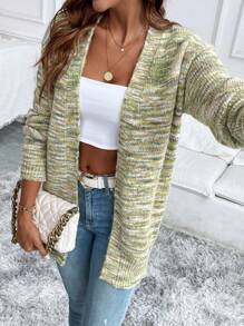 Chiquease Loose Floral Patterned Cardigan, Autumn/Winter - Multicolor - View 1
