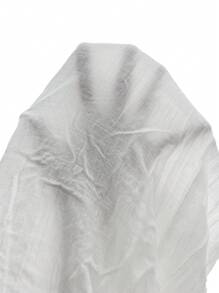 SHEIN EZwear Women's White Woven Pants - White - View 6
