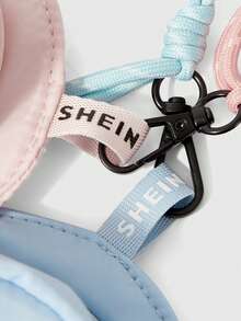 SHEIN قبعة دلو بلون عشوائي مع محفظة نقود قطعة واحدة - متعدد الألوان - مشاهدة 3