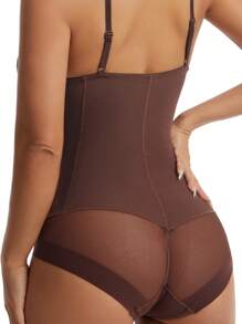 Women's Waist Trainer & Shaping Bodysuit With Boning