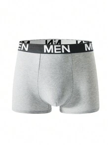 Quần lót boxer thường ngày họa tiết jacquard có cạp chun 4 món cho nam - Nhiều màu - Xem 6