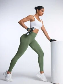 SHEIN Sports Seamless High Waist Skinny Fitness Leggings