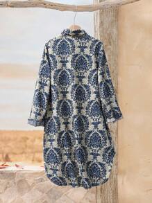 Rusticease 复古服饰 女装 女士中长连衣裙 - 彩色 - 查看 2