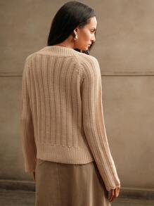 Anewsta Autumn/Winter Loose Fit Raglan Sleeve Sweater