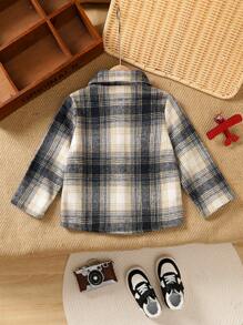 SHEIN كارديجان شبابي كاجوال أنيق مربعات، مناسب للتنقل والتجمعات والتسوق والأنشطة الخارجية والمدرسة