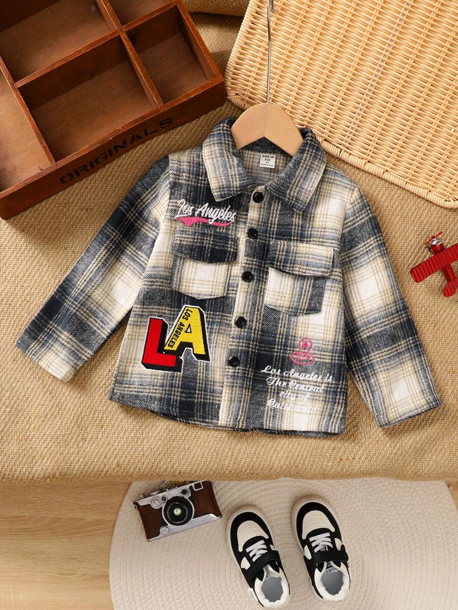 SHEIN كارديجان شبابي كاجوال أنيق مربعات، مناسب للتنقل والتجمعات والتسوق والأنشطة الخارجية والمدرسة