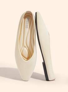 CUCCOO BASICS CUCCOO Women Knit Flat Loafers