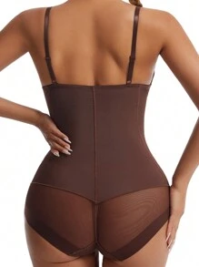 Women's Waist Trainer & Shaping Bodysuit With Boning