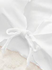 女性卧室服装 - 紅白色 - 查看 4