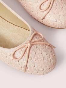 CUCCOO DOLLMOD Kvinnors rund tå bekväma plattor - Rosa - Visa 7