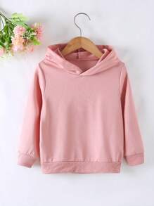 SHEIN Girls'' Casual Hooded Letter Printed Long Sleeve Fitted Top, Everyday Sporty Sweatshirt For Teens