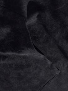 Manfinity EMRG Plus Size Men's Long Sleeve Minimalist Numeric Print Hoodie - Black - View 6