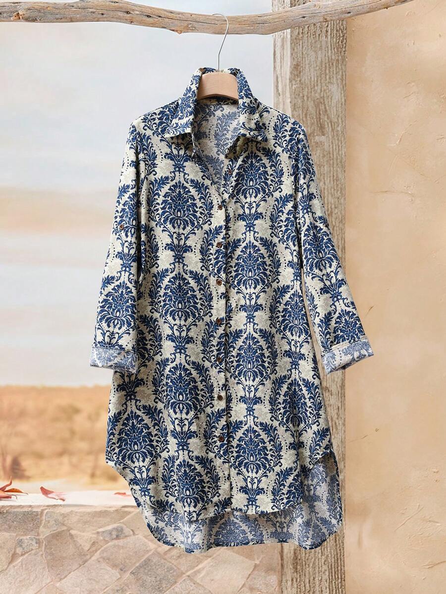 Rusticease 复古服饰 女装 女士中长连衣裙 - 彩色 - 查看 1