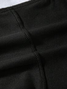 4pcs/Set Men's Letter Print Casual Boxer Briefs - Multicolor - View 7