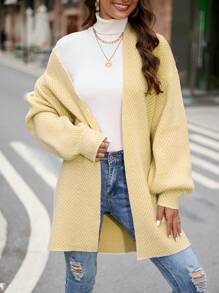 EMERY ROSE Casual Loose Dolman Cardigan, Autumn