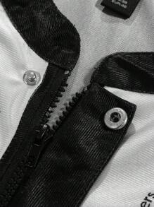 ROMWE MEN Street Life 男士薄款街头休闲运动夹克