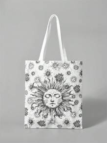 ROMWE Fairycore 8.21艺术家女士手提包（IP设计，图片稍后更新） - 彩色 - 查看 1