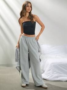 WESTFADE Sunday Lounge 棉质运动裤 - 淺灰色 - 查看 7