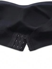 3pcs/Set Comfortable Seamless Strapless Bra For Women - Black - View 6