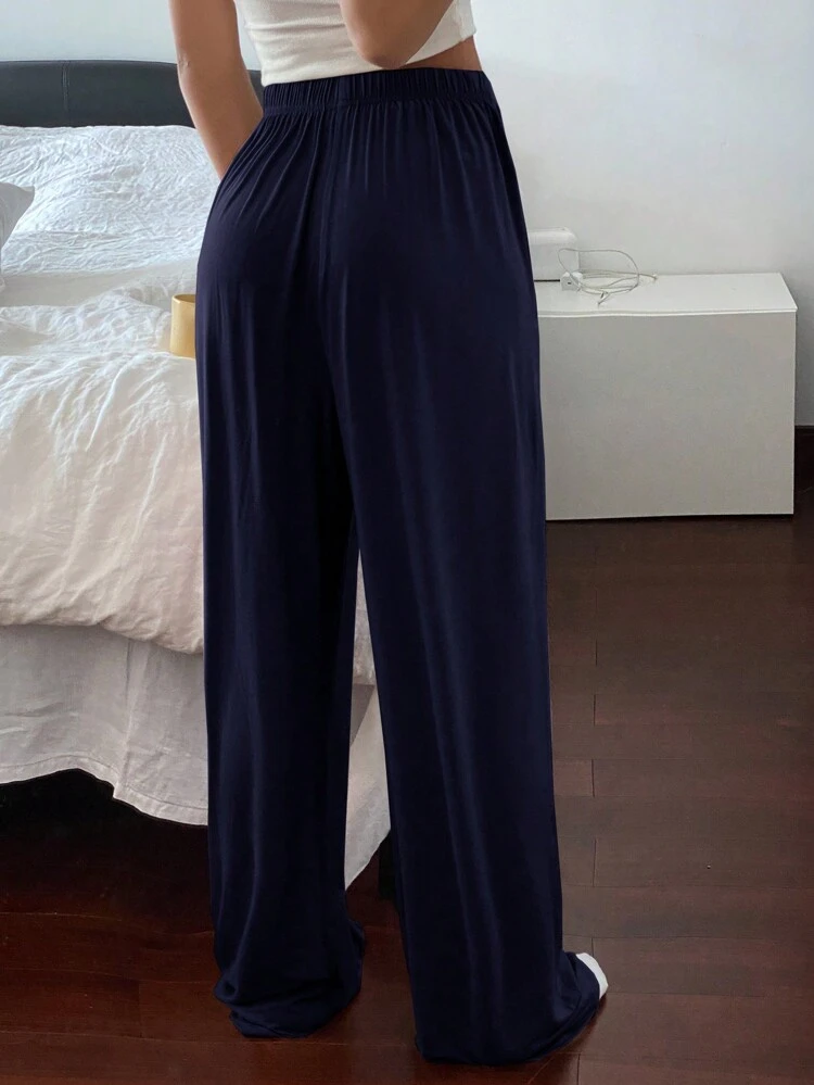 Women's Casual Loose Straight Leg Lounge Pants,Back To School, Fall Pajama, Winter