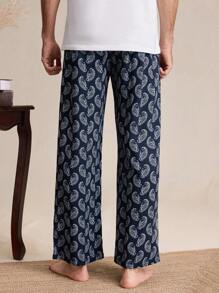 EverLounge 男式全印花纽扣休闲裤