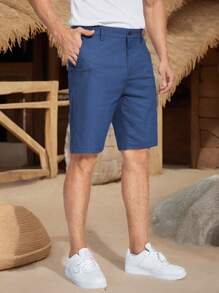 Calvornis Shorts bermuda con bolsillo - Azul - Ver 7