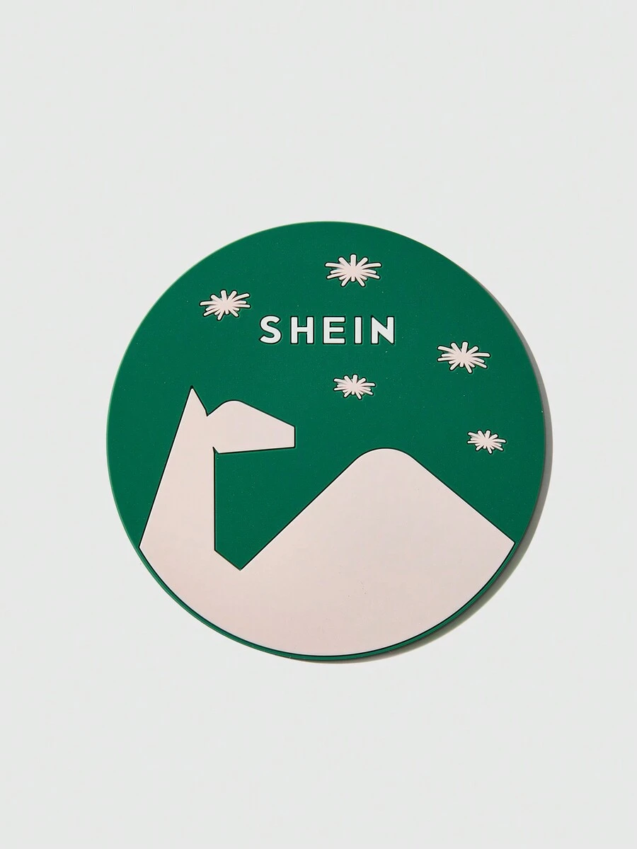 SHEIN 1 个定制杯垫（促销礼品） - 綠色 - 查看 1