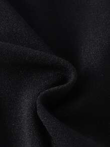 SHEIN Young Girl 1 Pc Pearl Decorated Neck Color Block Patchwork Pleated Dress, Casual Simple Elegant, Wedding Season, Ladylike Gentleman, Autumn And Winter, For Christmas, Party Wear, Daily Wear, Birthday Dress, Princess Dress - Multicolor - View 11