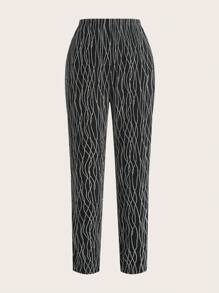SHEIN Clasi Set da 2 pezzi: Giacca a maniche lunghe e pantaloni da donna, completi Ognissanti casual, set di due pezzi autunnali