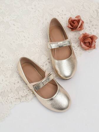 时尚儿童平底鞋，新款女童蝴蝶结休闲鞋