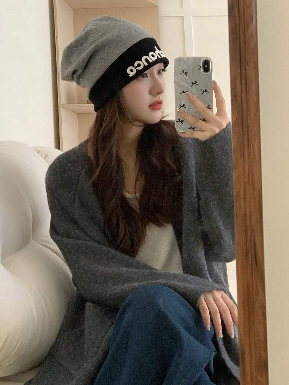 Women Simple Letter Print Cap, Casual Everyday Wear
