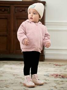 Cozy Pixies Autumn/Winter Fashion Casual Cute & Comfortable Soft Bottom Unicorn Print Baby Girl  Boots