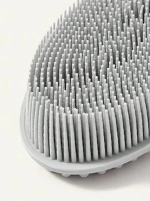 Cozy Pixies Cozycub 4pcs Bathroom Accessories Set: Comb + Silicone Brush - Grey - View 6