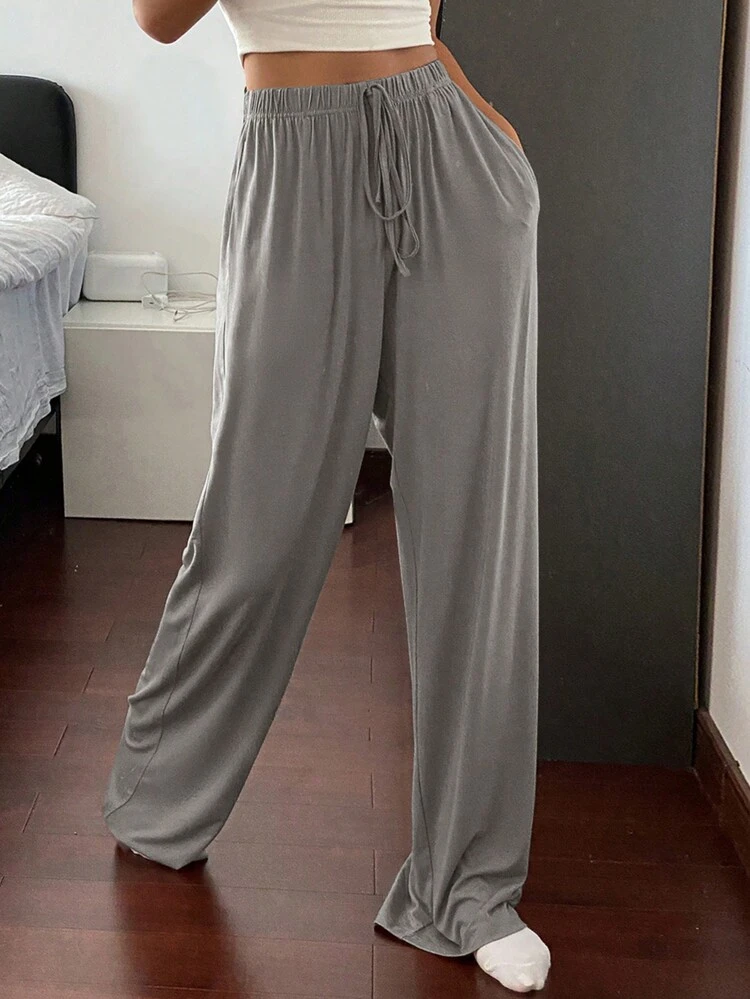 Loose And Comfortable Straight-Leg Home Lounge Pants,Back To School, For Fall Pajama, Winter