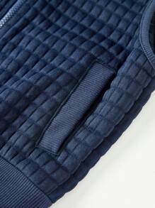 Cozy Pixies 3 件装男婴纯色背心、条纹拼色圆领长袖上衣和裤子套装 - 彩色 - 查看 14