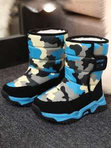 Children's High Top Warm Lined Windproof & Comfortable Winter Boots