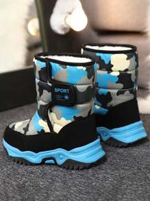 Children's High Top Warm Lined Windproof & Comfortable Winter Boots