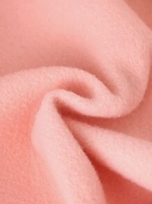 Cozy Pixies Baby Girl Casual Versatile 3D Flower Crew Neck Long Sleeve Cardigan