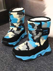 Children's High Top Warm Lined Windproof & Comfortable Winter Boots
