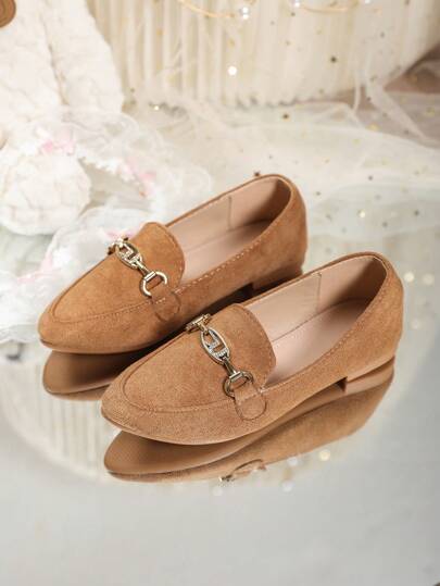 Zapatos casuales planos cómodos de estilo nuevo para niñas, para otoño/invierno