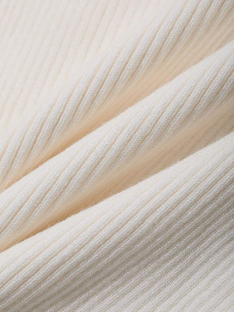 V-Neck Patchwork Puff Sleeve Women's Slim Fit Sweater, Autumn Winter,Fall Women Clothes