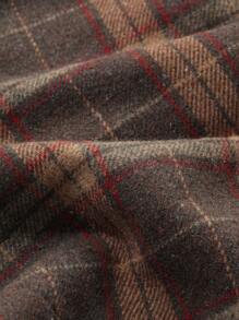 DAZY Women's Plaid A-Line Mini Skirt Fall,Winter - Brown - View 9