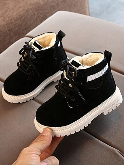 冬季时尚休闲软底防滑保暖户外婴儿靴