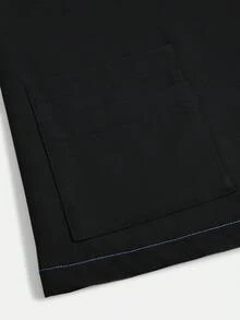 SHEIN TaskFit V 领短袖 3 色双口袋休闲制服手术服上衣衬衫、手术服、健康检查手术服制服手术服上衣女士纯色宠物美容工作服手术服上衣套装营养师工作服短袖实验室工作服 - 彩色 - 查看 15