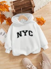 Vitoria Brayner Sudadera con capucha de manga larga, gruesa y casual para niña artista, ideal para días festivos, primavera y entrenamiento