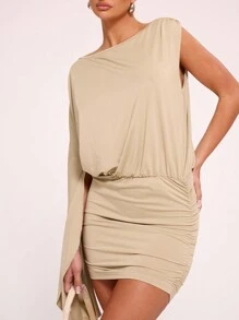 MUSERA Slouchy Asymmetrische Jurk Lente Sexy Schattig Zomer