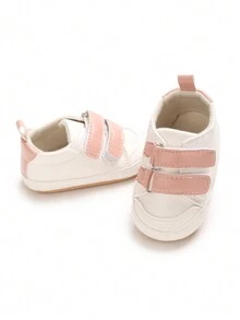 夏季婴儿和幼儿百搭一脚蹬低帮时尚休闲运动鞋 - 粉色 - 查看 3